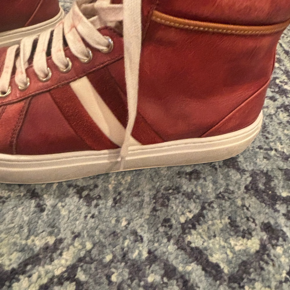 Bally Hightop Leather Sneakers - Picture 9 of 12